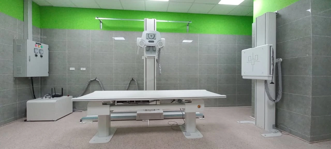 Hệ thống X-quang tại Bệnh viện Bạch Mai.